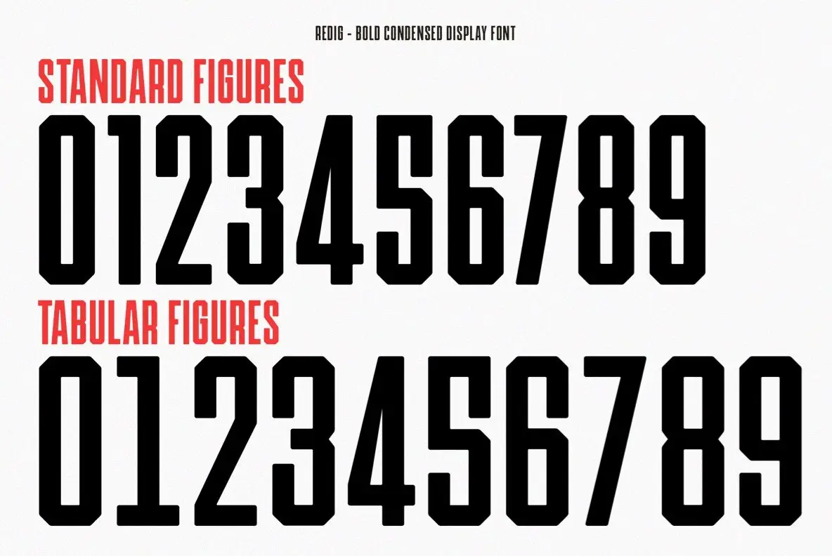 Redig Redig Font - Fontpath