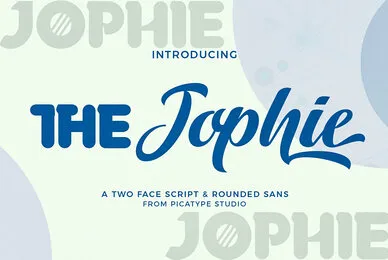 The Jophie Font Duo