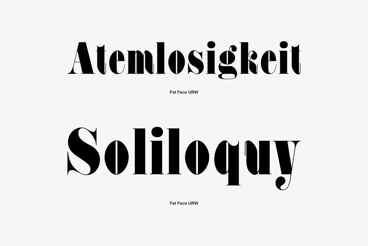 Fat Face Font YouWorkForThem