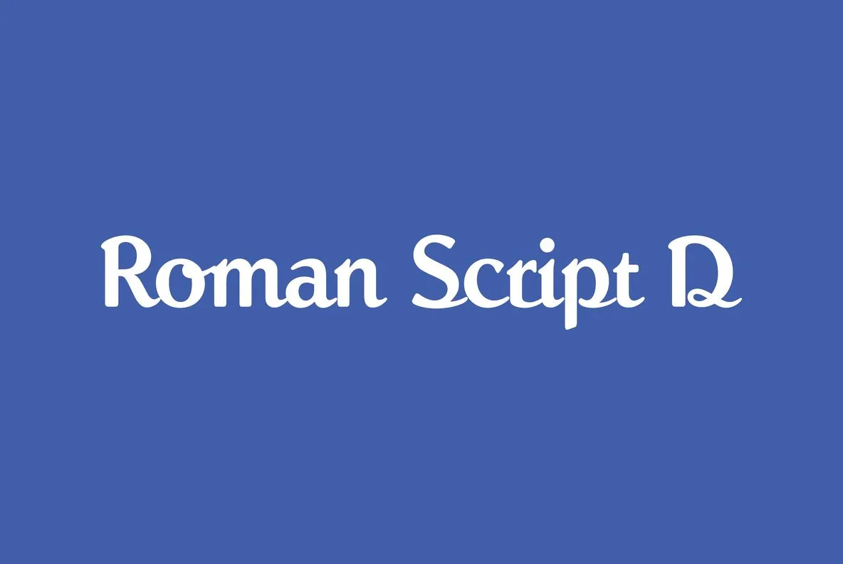 Roman Script
