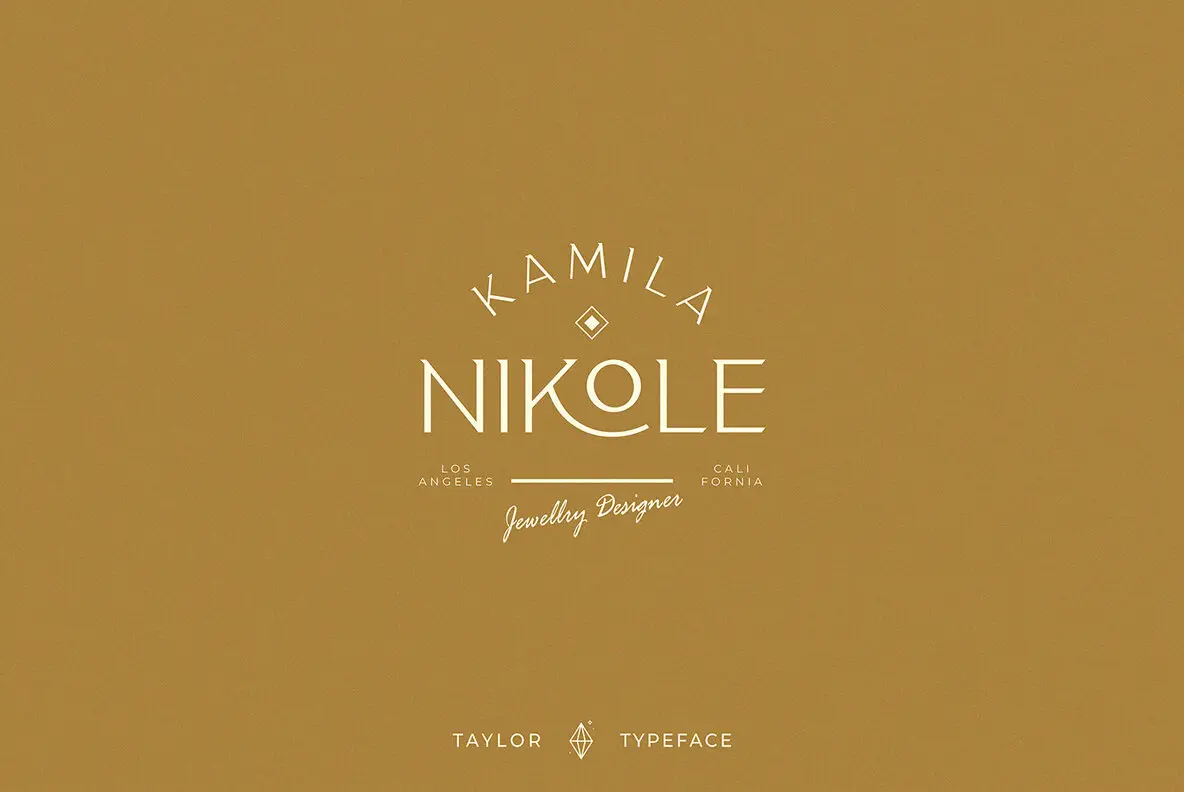 Taylor Typeface Font - YouWorkForThem