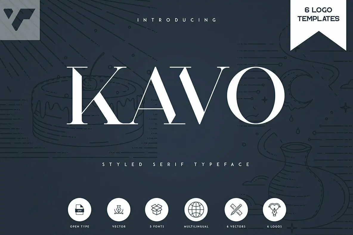 Kavo Styled Serif