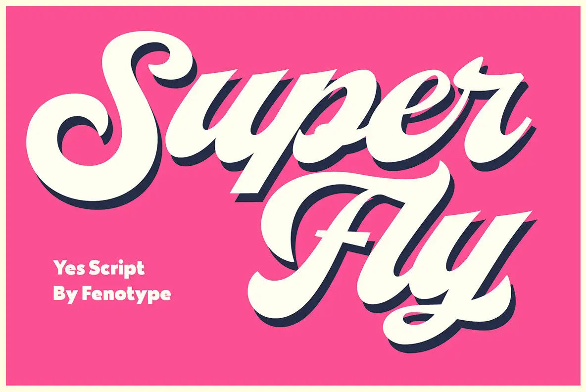 Yes Script Font - FontPath