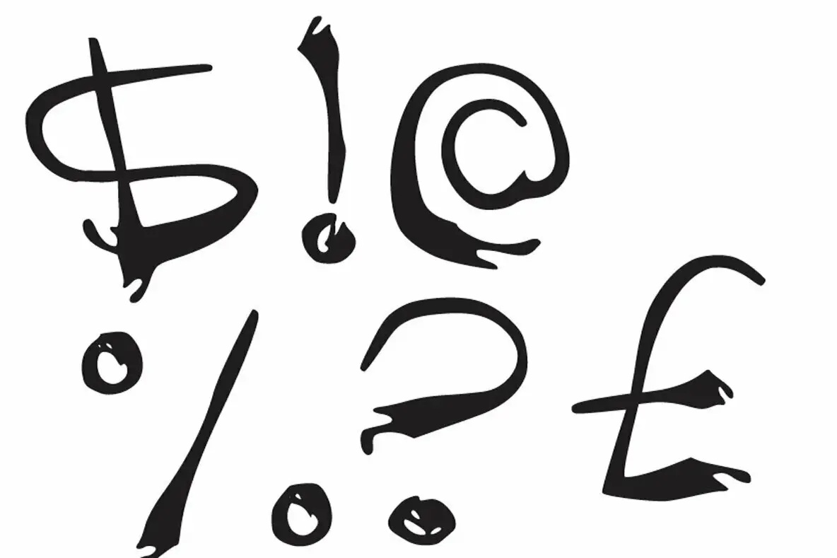 Sharp Ink Font - FontPath