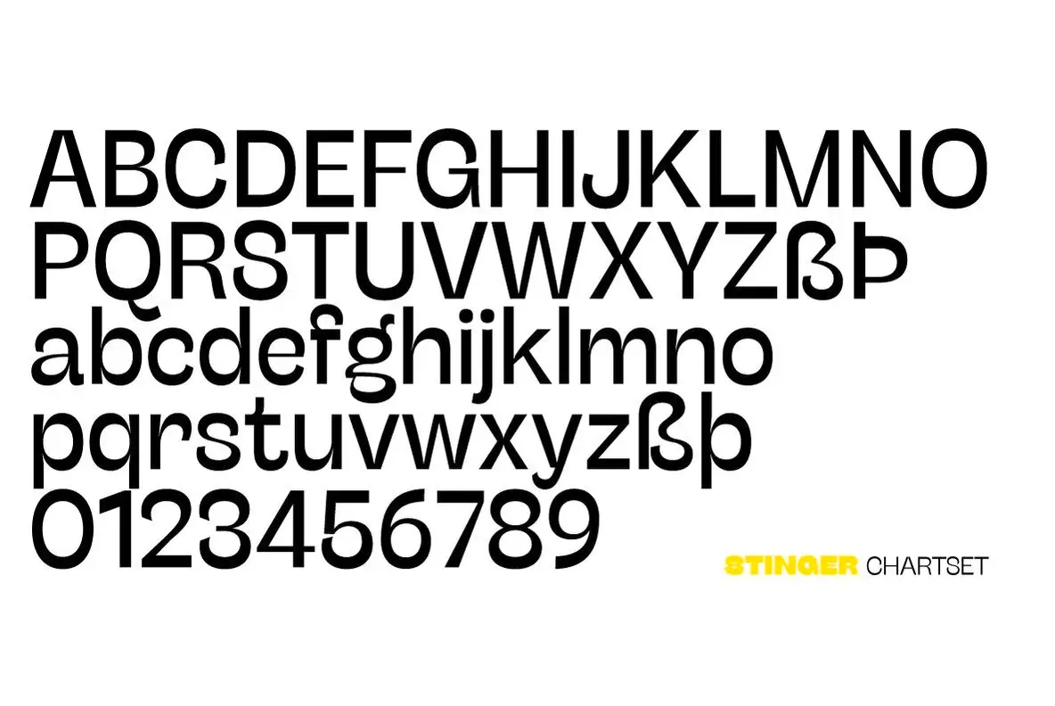 Script Stinger Stinger Font - Fontpath
