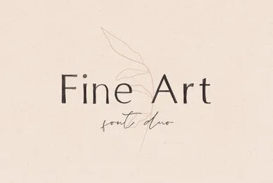 Fine Art Font Duo