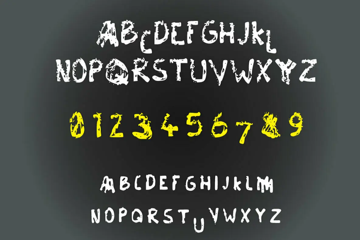 Dead Print Font - Fontpath