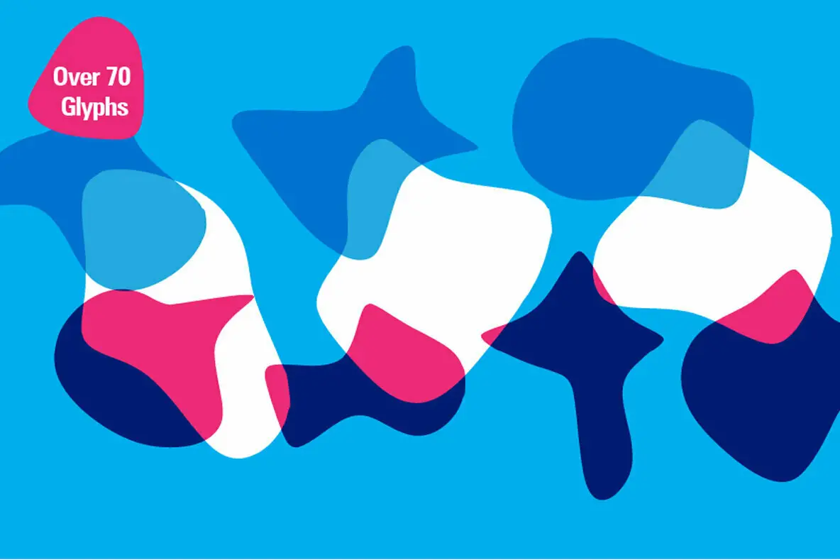 Random Blobs 2 Font Fontpath
