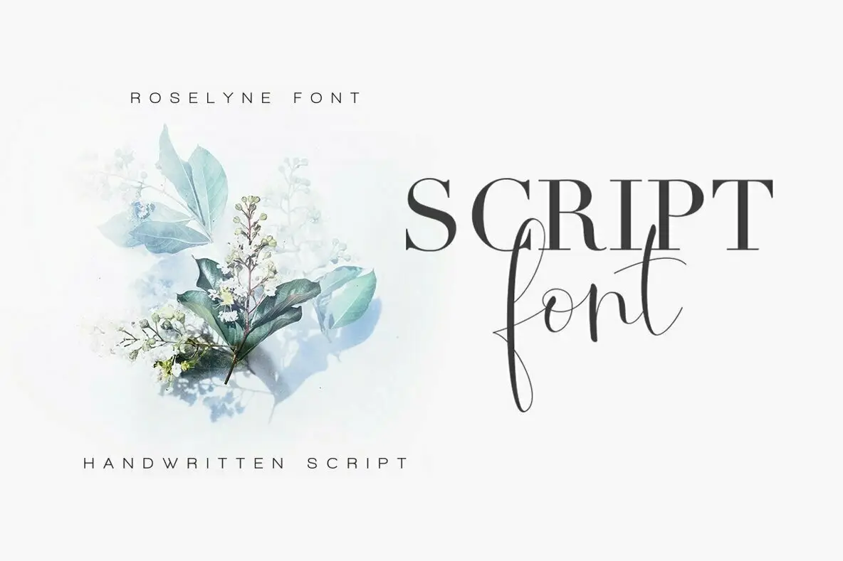 Rodelyn Lettering Roselyne Font - YouWorkForThem