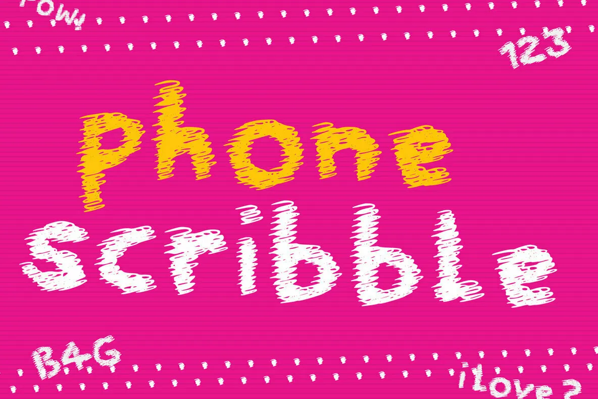 Phone Scribble
