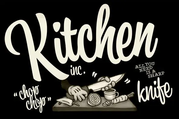 Kitchen Font