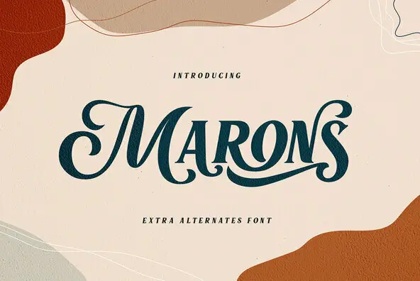 Marons Font
