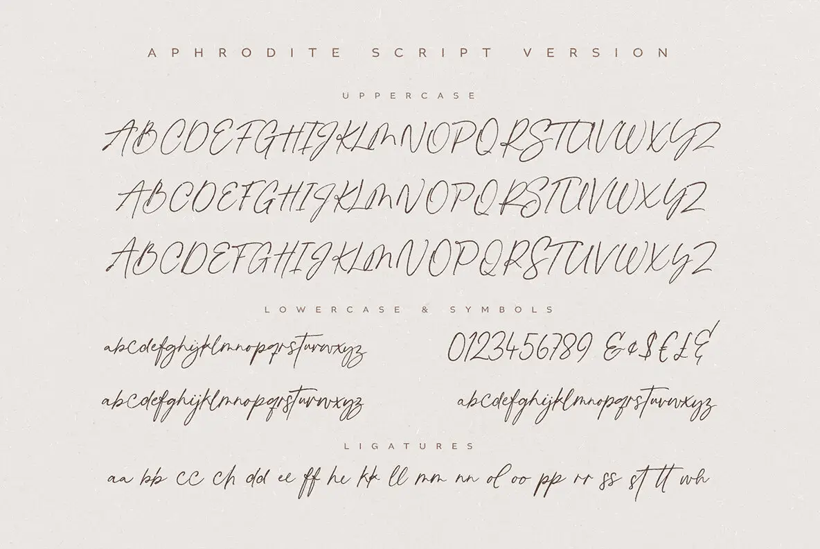 Aphrodite Font Duo - YouWorkForThem