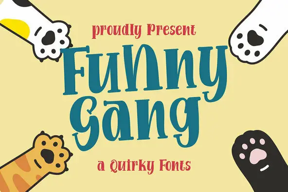 Funny Gang Font