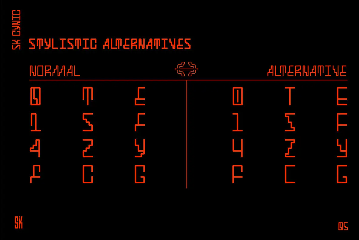 SK Cynic Font - FontPath