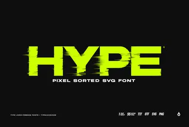 Hype SVG Font