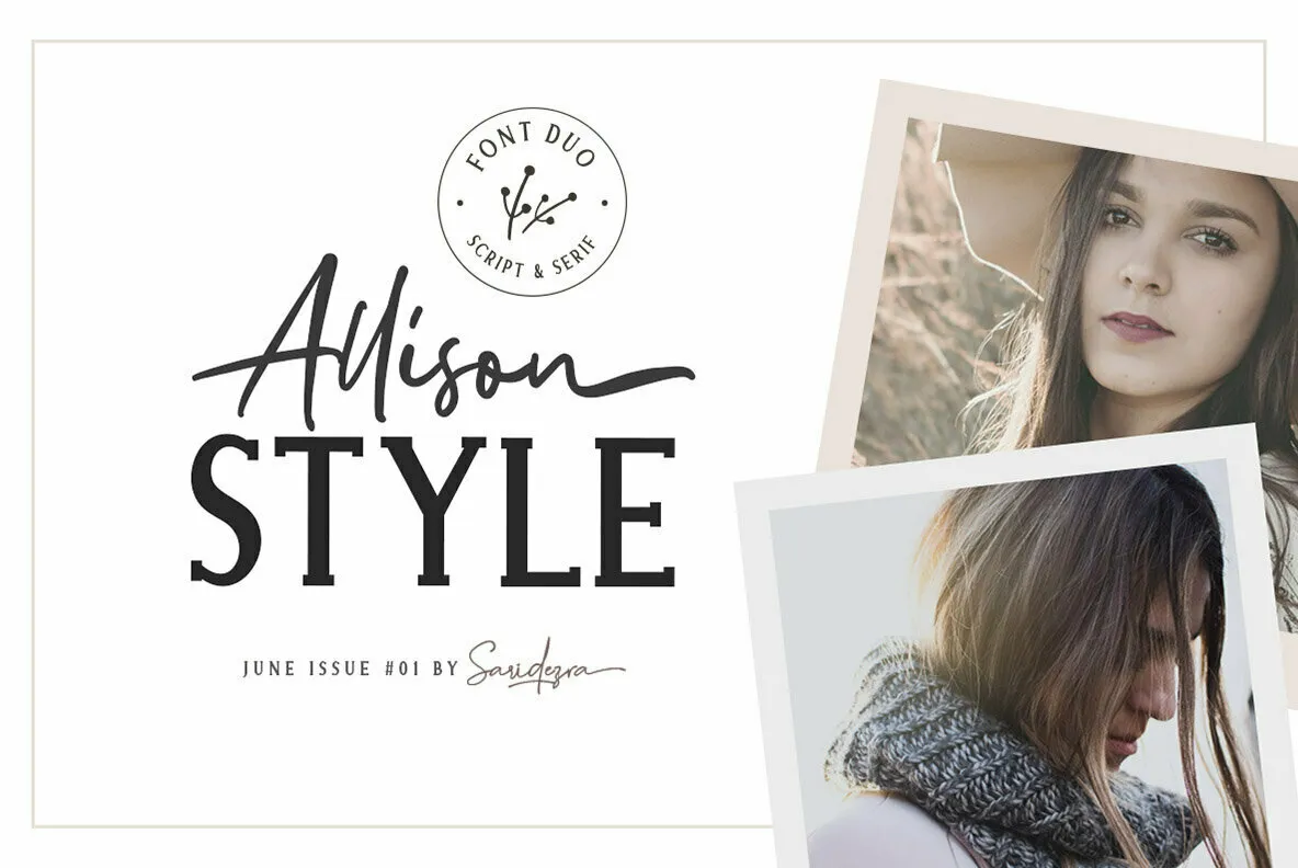 Allison Style Font Duo