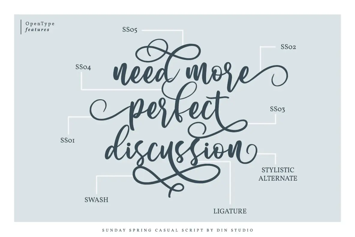 Sunday Spring Type Sunday Spring Font - FontPath