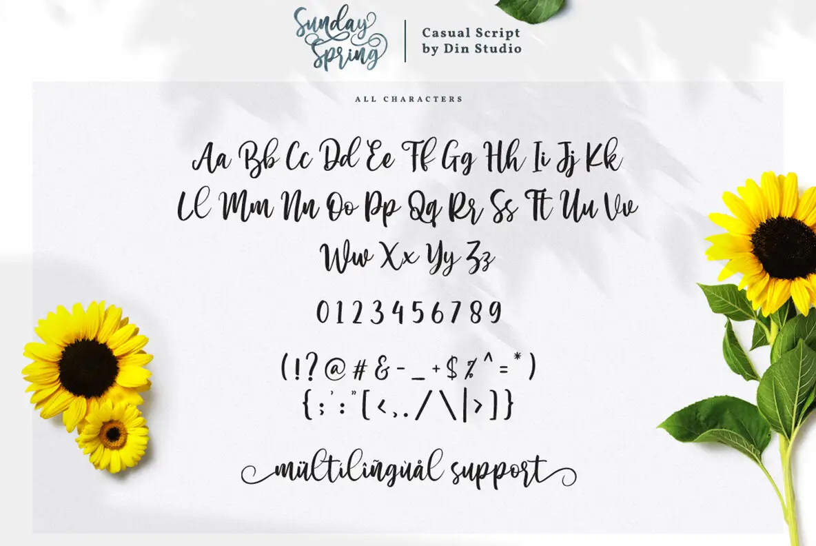 Sunday Spring Type Sunday Spring Font - FontPath