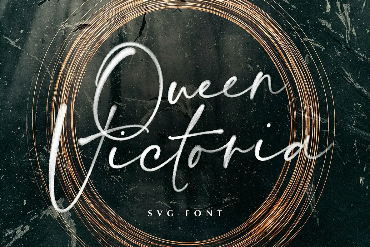 Queen Victoria SVG