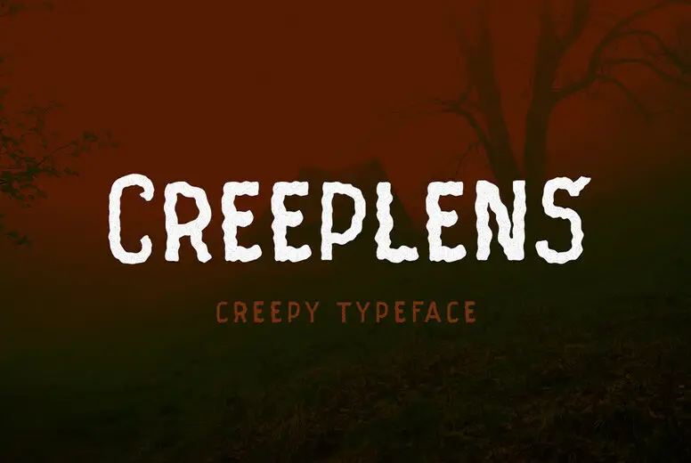Creeplens Font