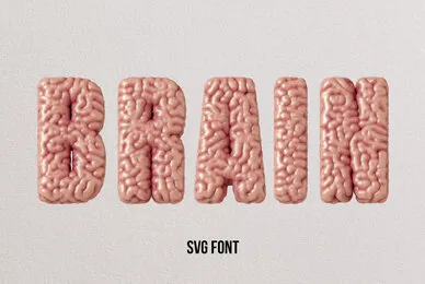 Brain SVG Font