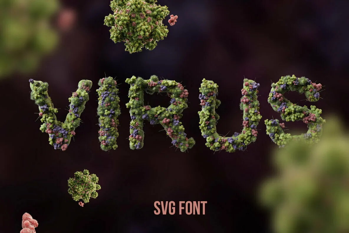 Virus SVG Font