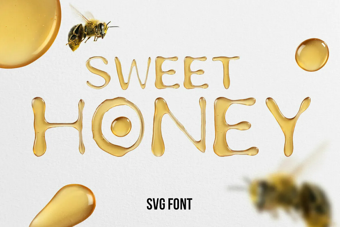 Sweet Honey SVG Font