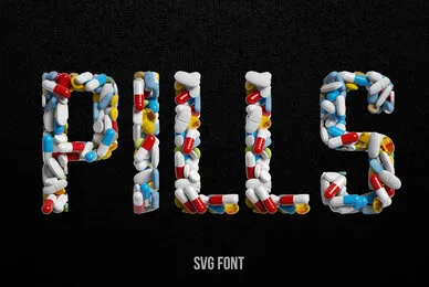 Pills SVG Font