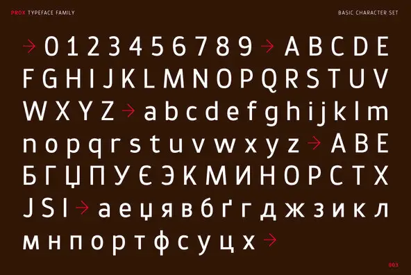 Prox Font - YouWorkForThem