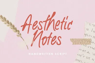 Aesthetic Notes
