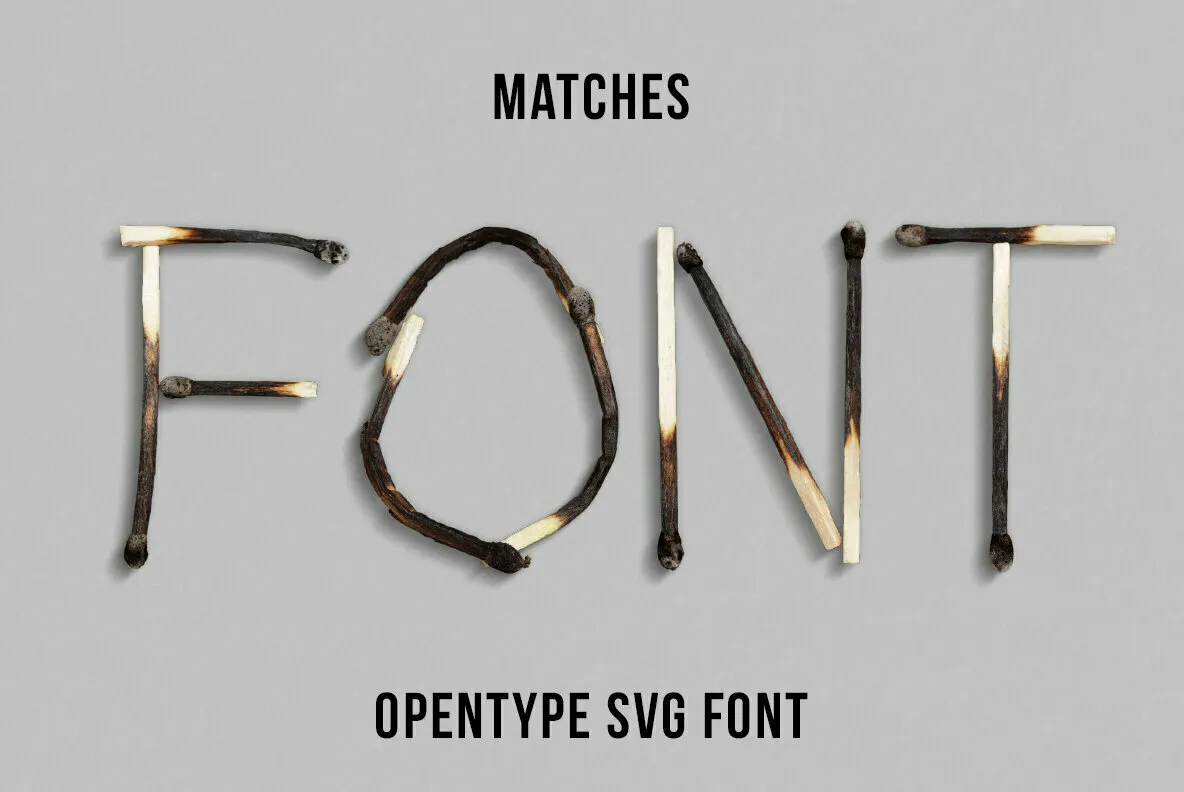 Matches SVG Font
