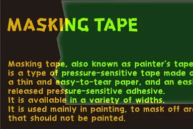 HU Masking Tape