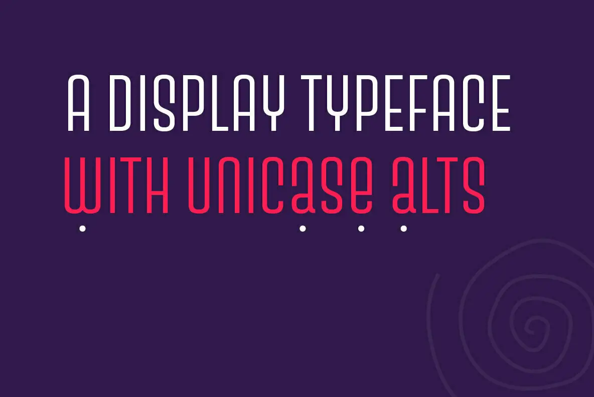 Surimi Font YouWorkForThem