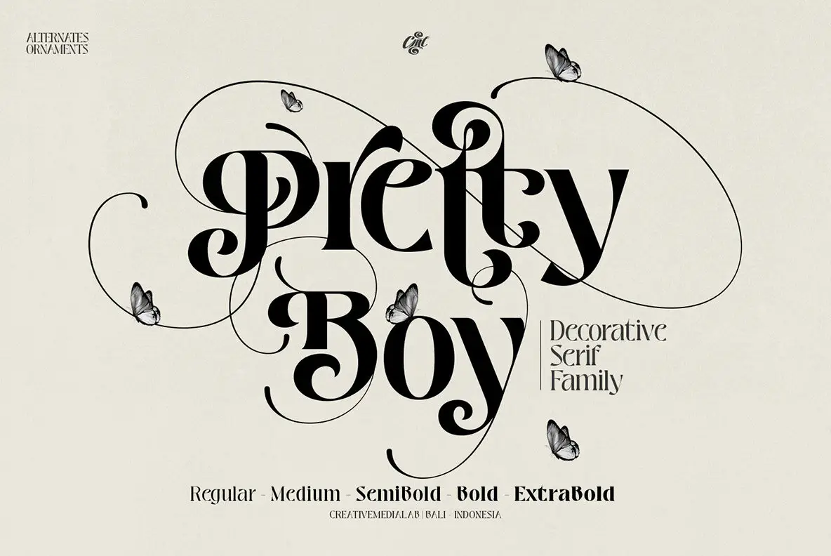Pretty Boy Font YouWorkForThem