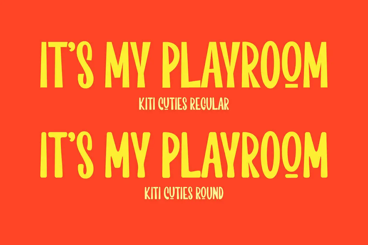 Kiti Cuties Font - FontPath