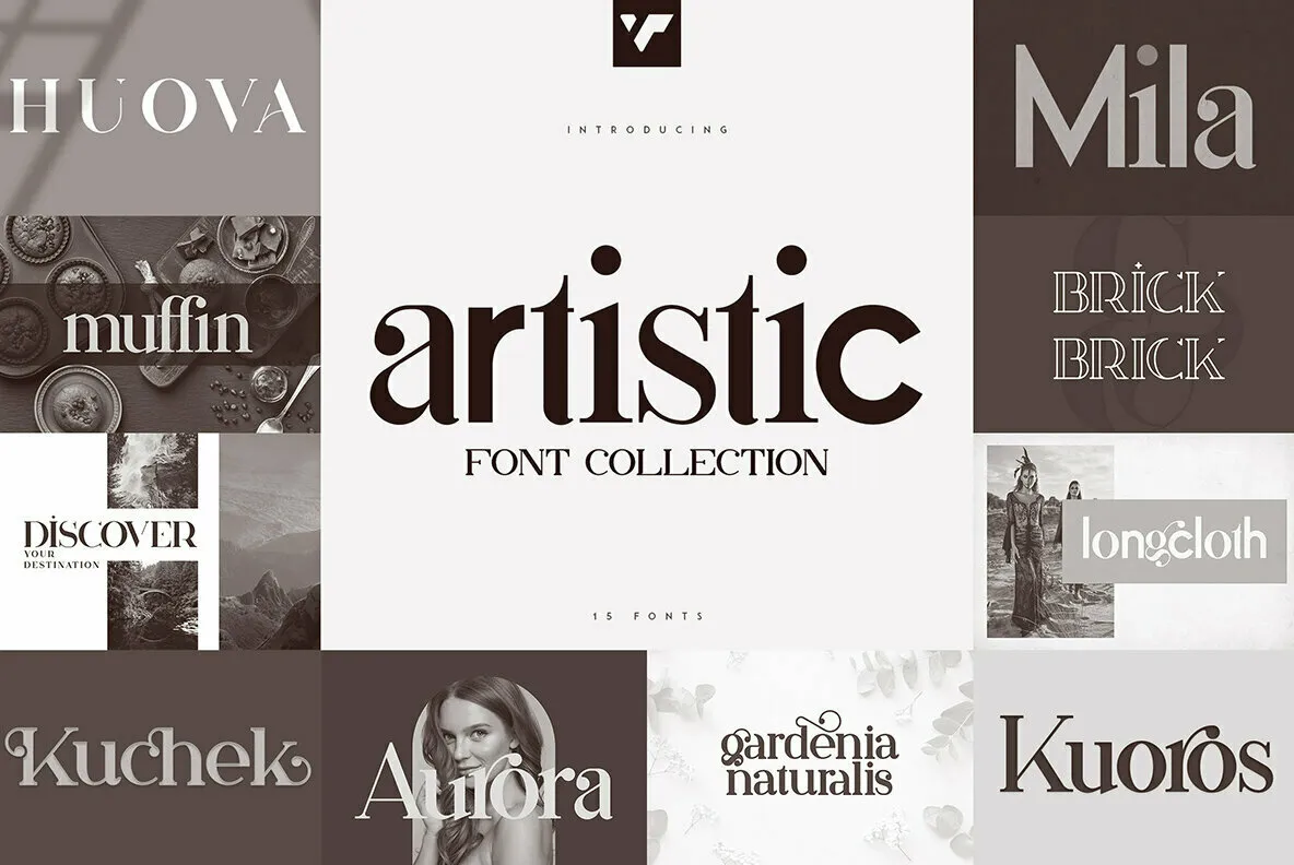 Artistic Font Collection