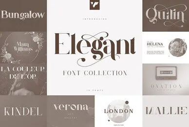Elegant Font Collection