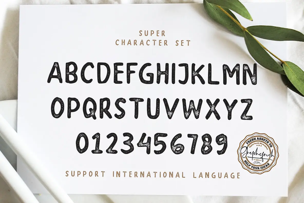 Super Font - YouWorkForThem
