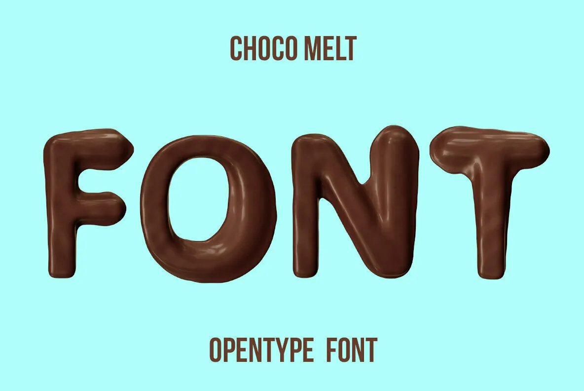 Choco Melt SVG Font