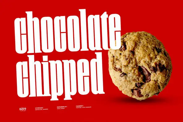 Chocolate Chipped Font