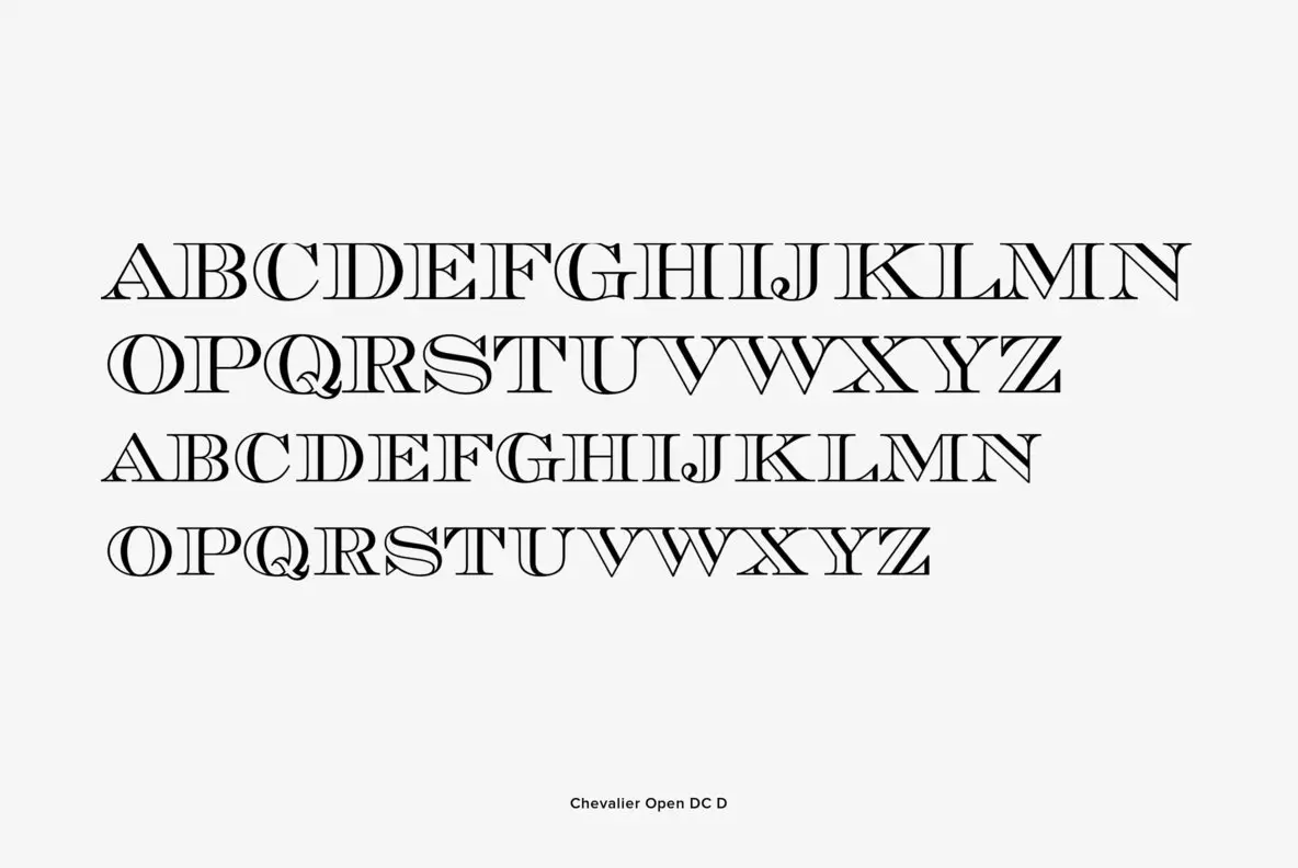 Chevalier Font - Fontpath