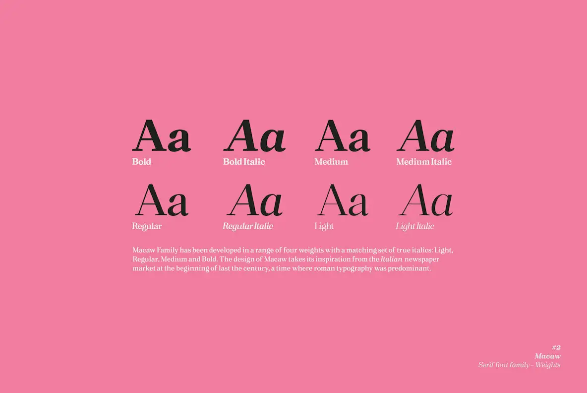 Macaw Font - Fontpath