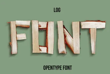 Log SVG Font