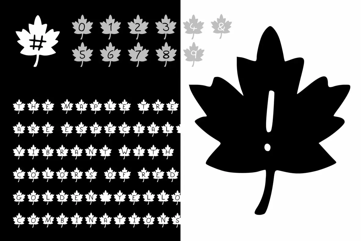 Autumn Leaf Play Font - FontPath