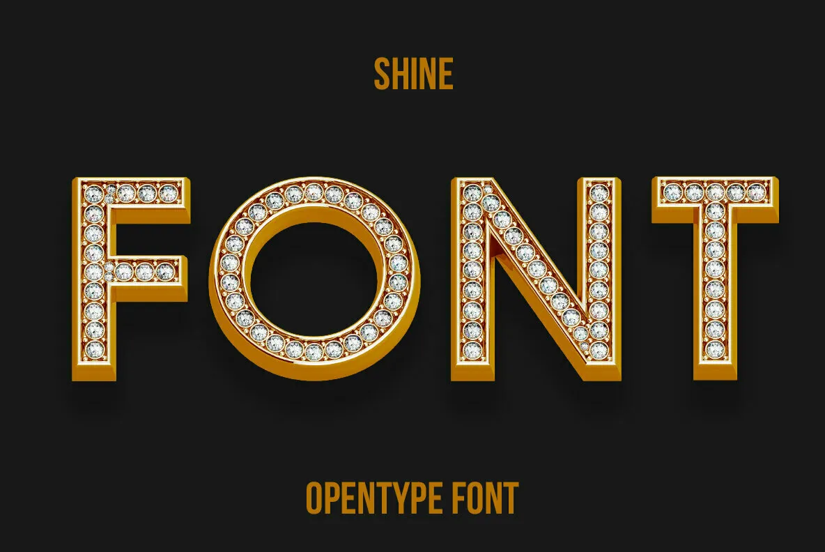 Shine SVG Font