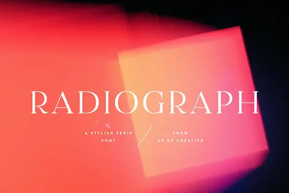 Radiograph Font