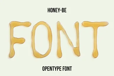 Honey Be SVG Font