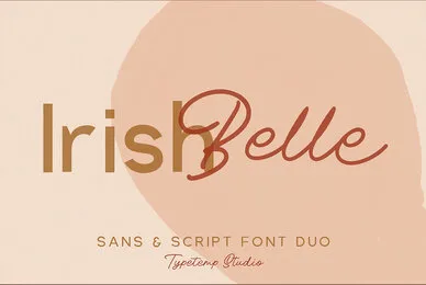 IrishBelle Font Duo