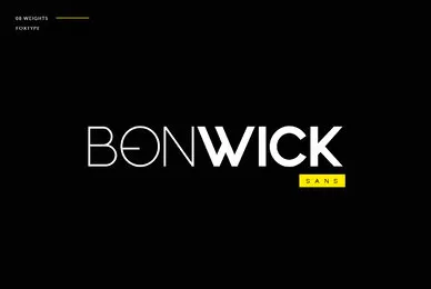 Bonwick Typeface